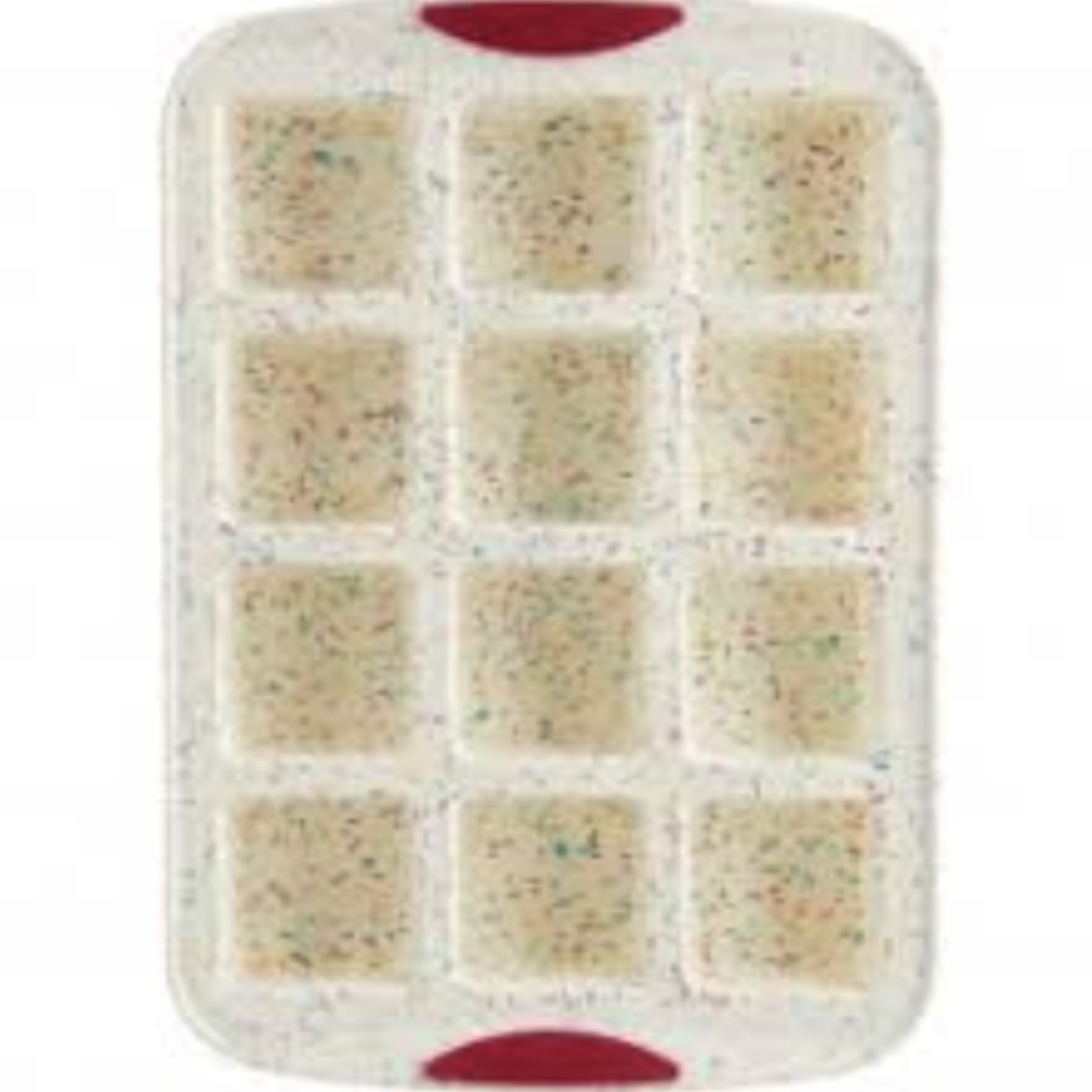 Trudeau 12ct Brownie Pan, Confetti Fuchsia | Trudeau