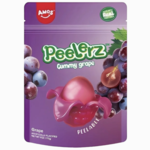 Redstone Candy Amos Peelerz Gummy Grape Peg Bag 6 OZ