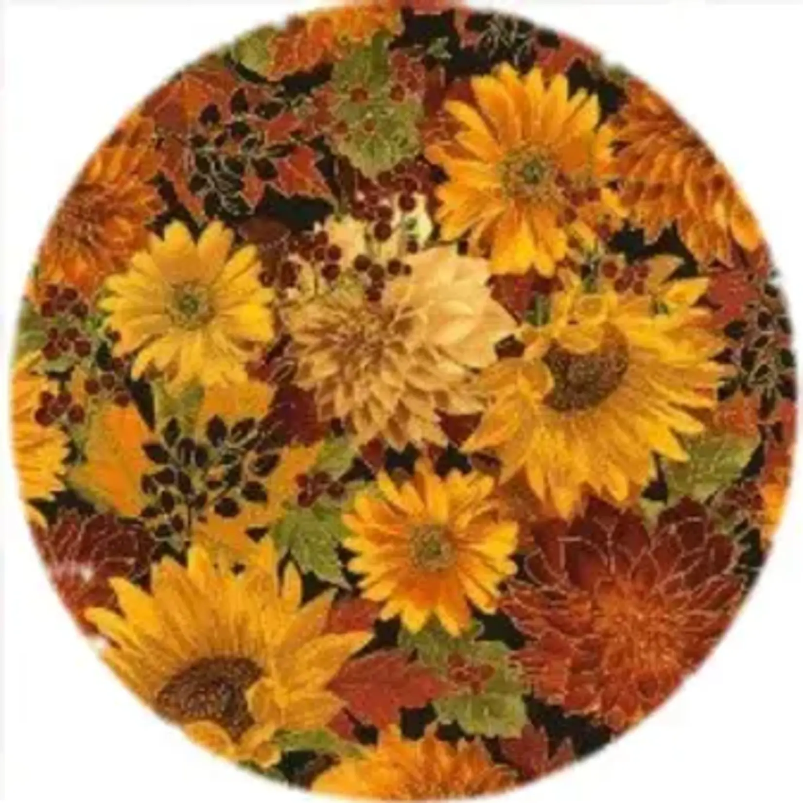 Andrea's Silicone Trivets Jar Opener, Harvest Flowers