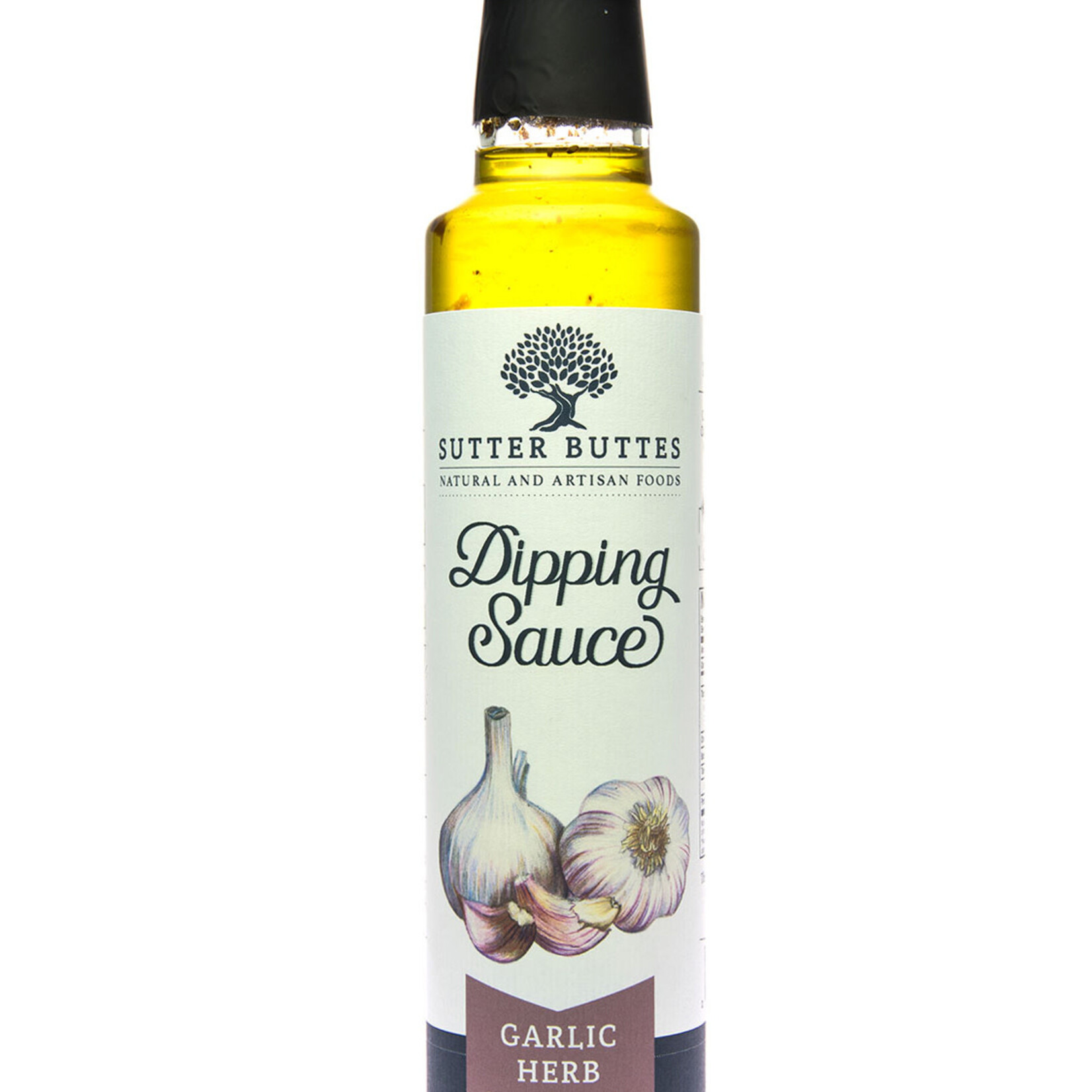 Sutter Buttes Olive Oil Traditional Garlic Herb Dipping Sauce, 250 ml | Sutter Buttes Olive Oil