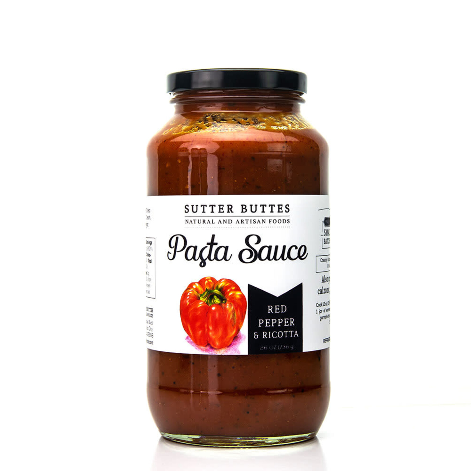 Sutter Buttes Olive Oil Red Pepper & Ricotta Pasta Sauce | Sutter Buttes Olive Oil