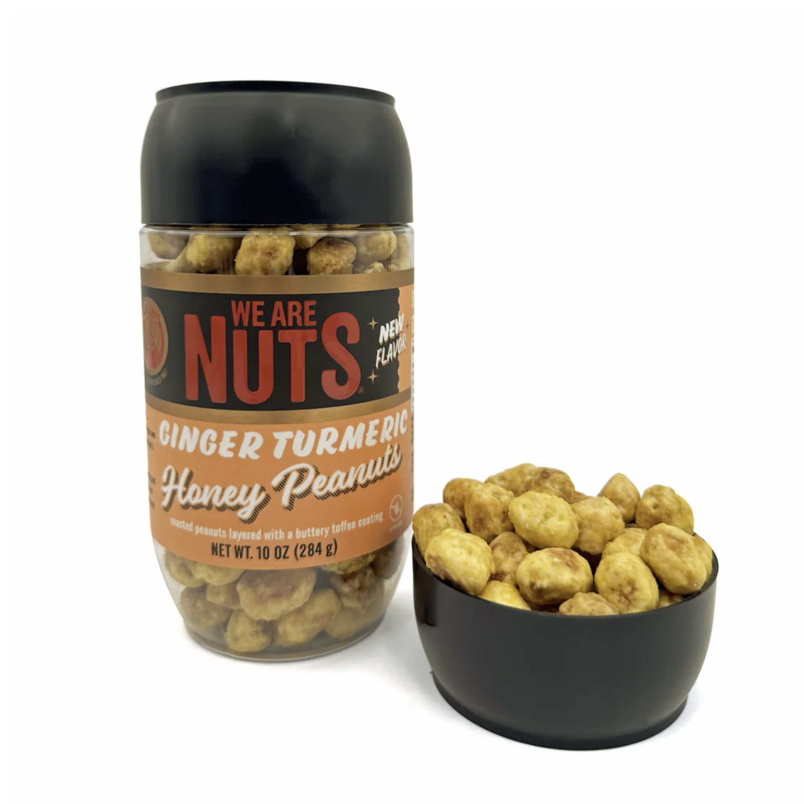 We Are Nuts Ginger Turmeric Honey Peanuts