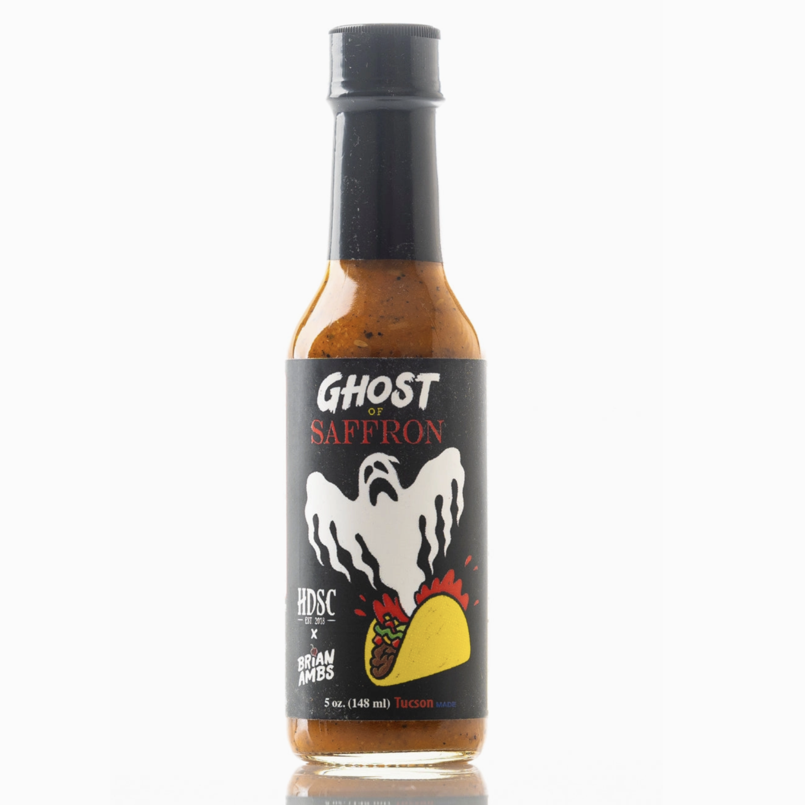 High Desert Hot Sauce High Desert Sauce Co Ghost of Saffron