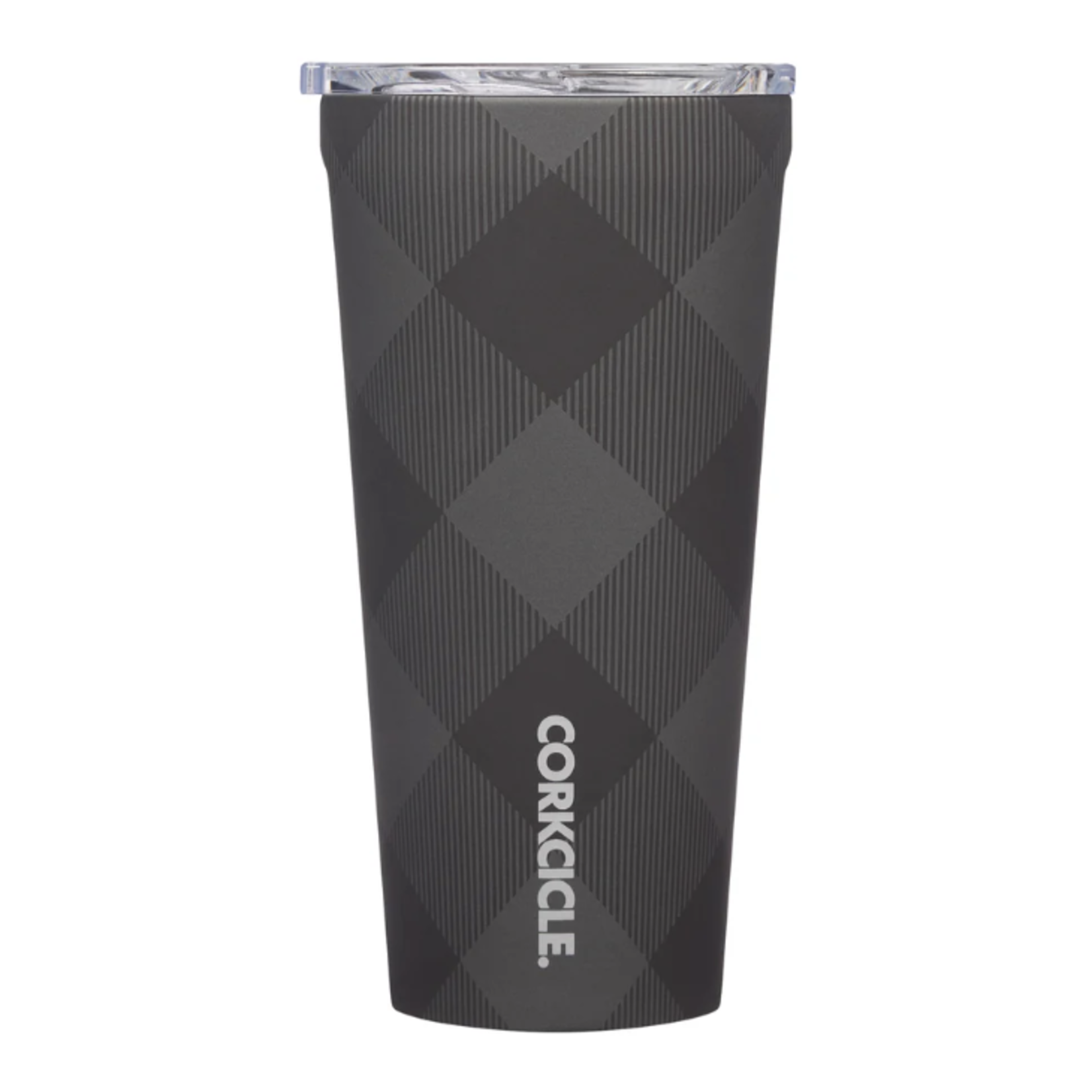 Corkcicle Corkcicle Tumbler 16oz, Buffalo Plaid Grey