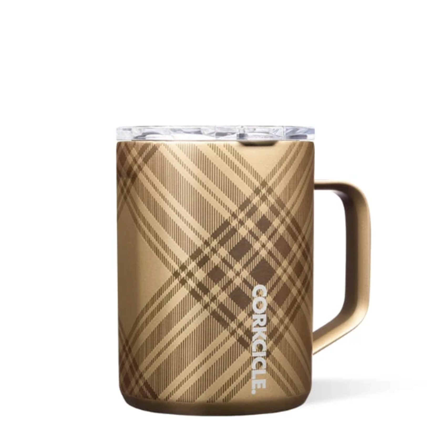 Corkcicle Corkcicle Mug 16oz, Golden Plaid