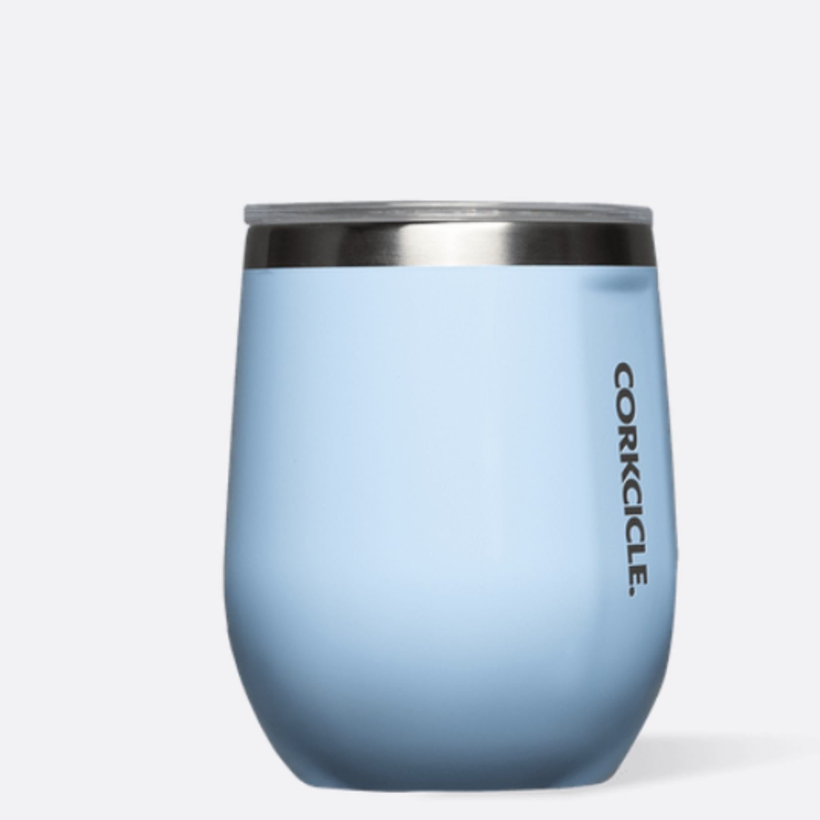 Corkcicle Corkcicle Stemless 12oz, Baby Baby Blue