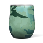 Corkcicle Corkcicle Stemless 12oz, Jade Camo