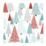 Boston International Cocktail Napkin, Fancy Forest