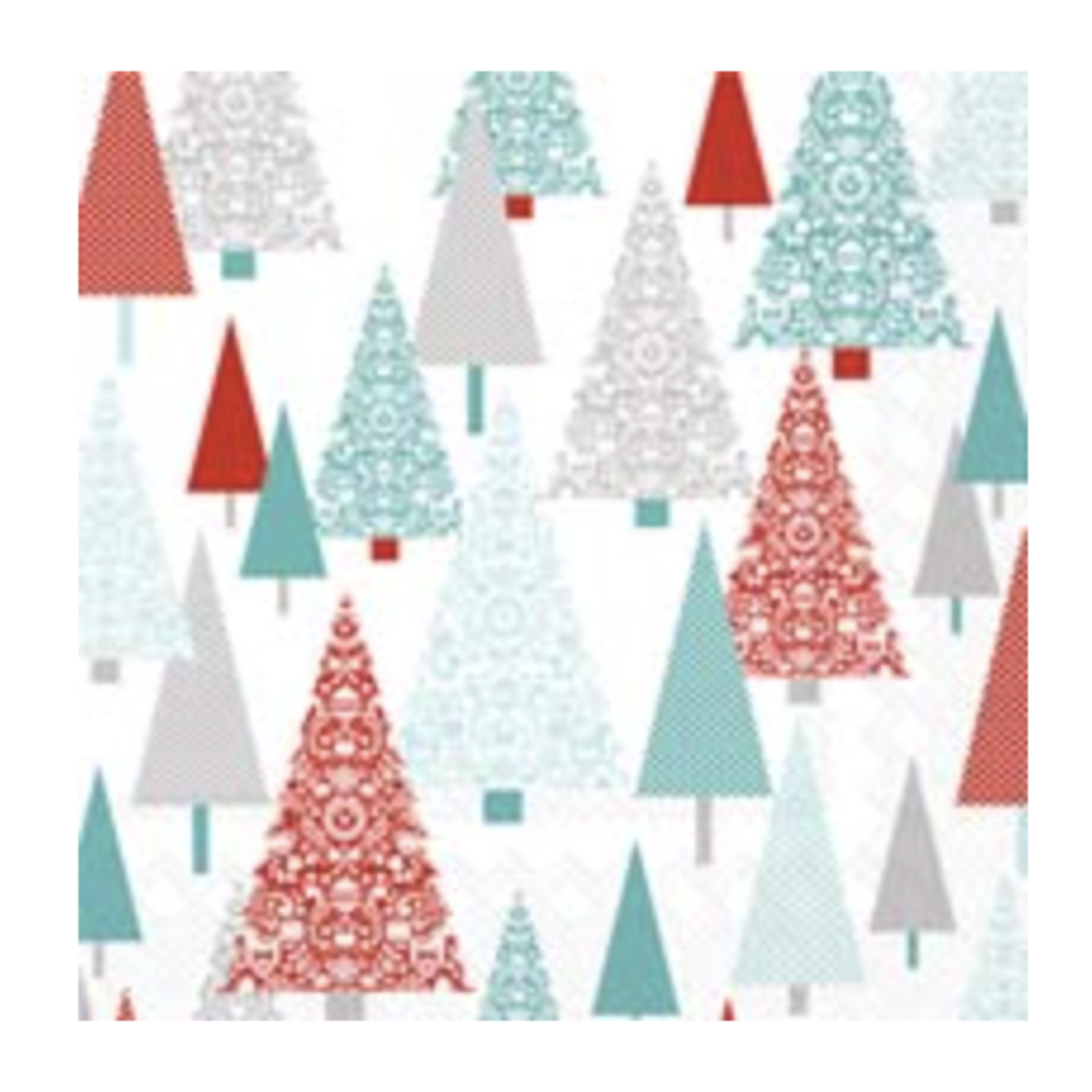 Boston International Cocktail Napkin, Fancy Forest