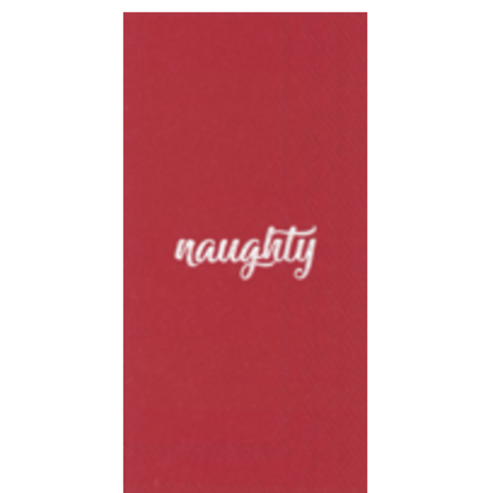 Boston International Guest Napkin, Naughty & Nice