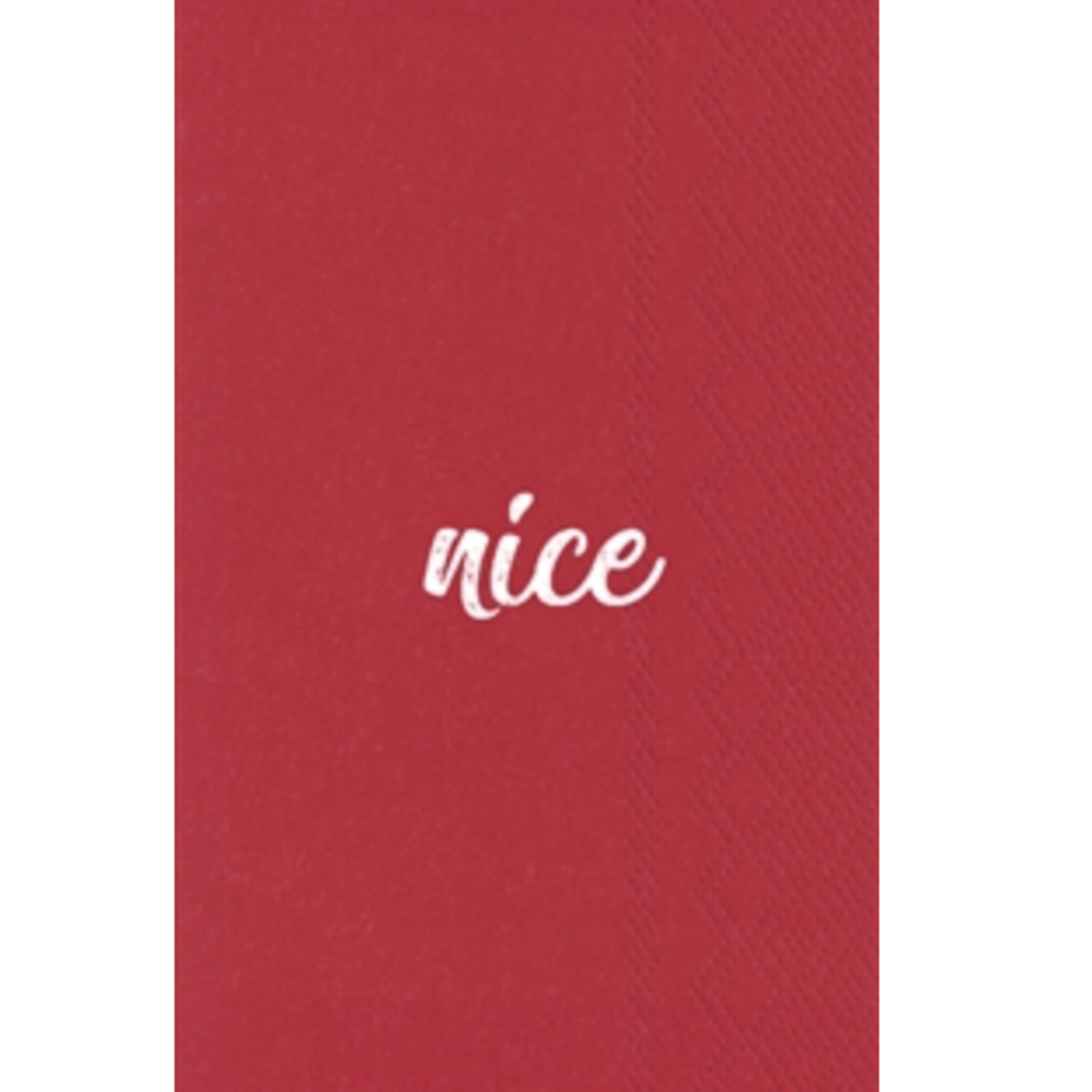Boston International Guest Napkin, Naughty & Nice