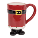 Boston International Santa Belt Footed Mug