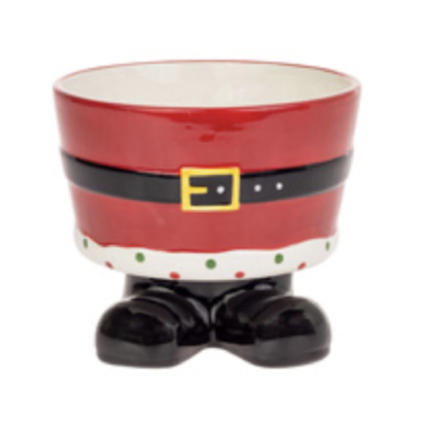 Boston International Santa Belt Small Footed Bowl | Boston International
