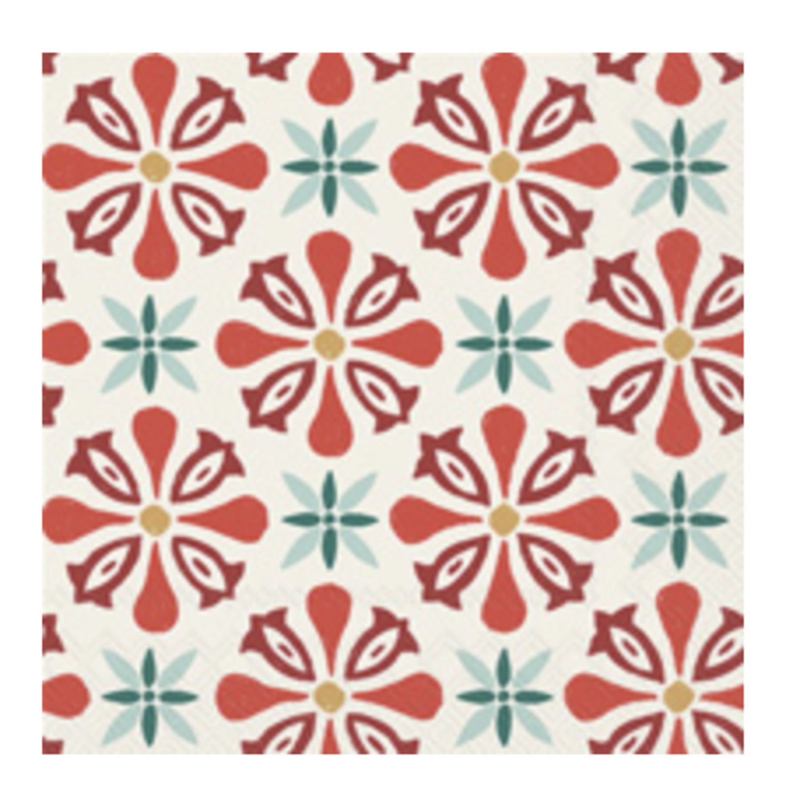 Boston International Cocktail Napkin, Seasonal Star Pattern