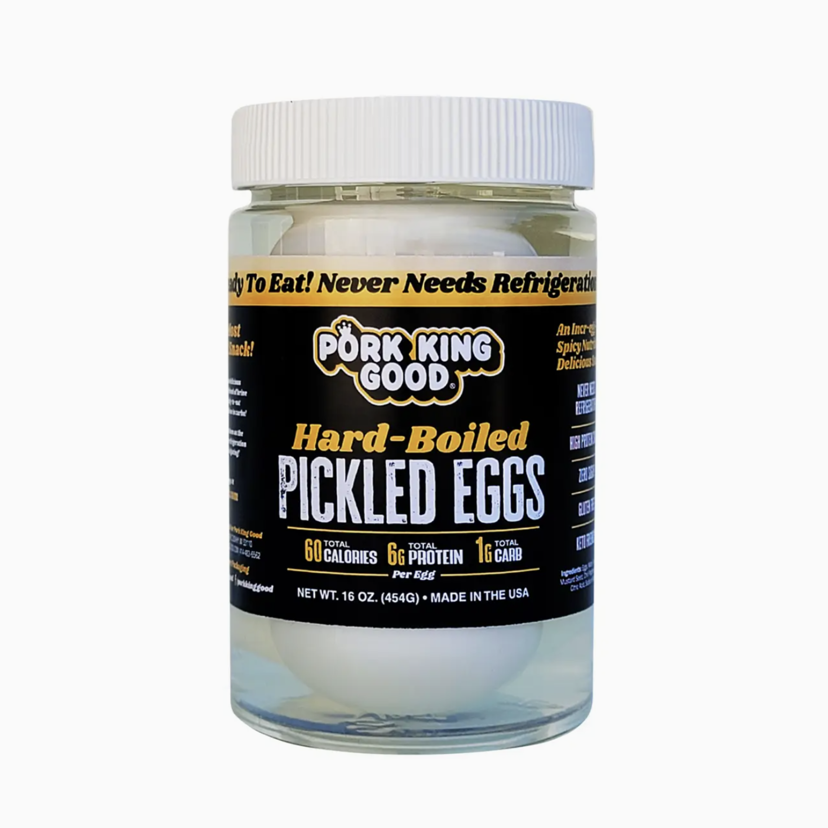 Pork King Good Pork King Good Salt and Vinegar Pickled Eggs Pint