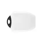 Dexas Chop & Scoop® - 3 Sizes Made in the USA with Color Options - White/Black / 9.5" x 13"