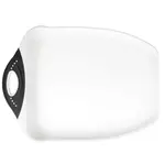 Dexas Chop & Scoop® - 3 Sizes Made in the USA with Color Options - White/Black / 11" x 14"