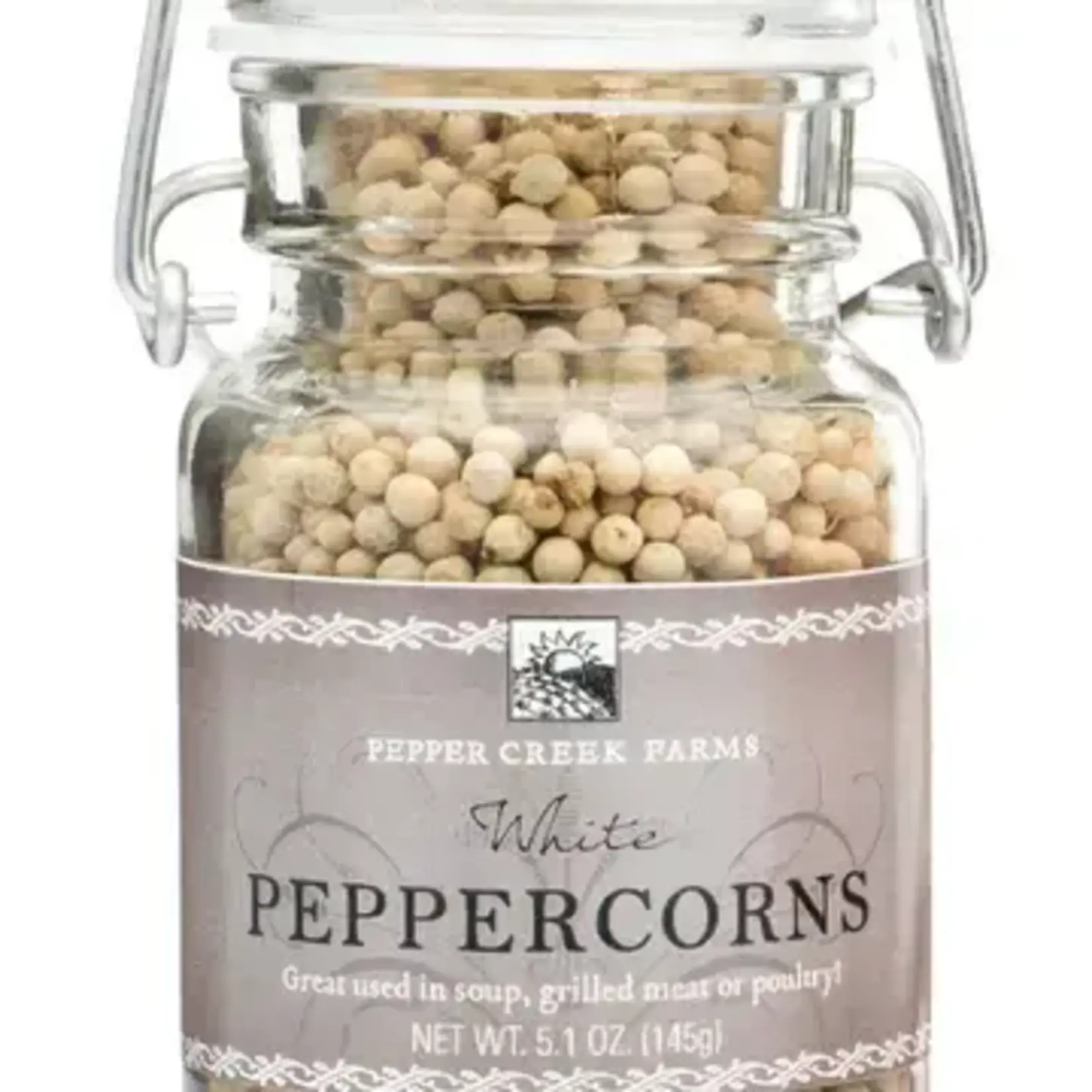 Pepper Creek Farms White Peppercorns 5.1 Oz.