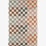 Geometry Tea Towel - Autumn Checkers | Geometry