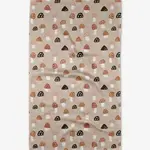 Geometry Tea Towel - Fall Mushroom Harvest | Geometry