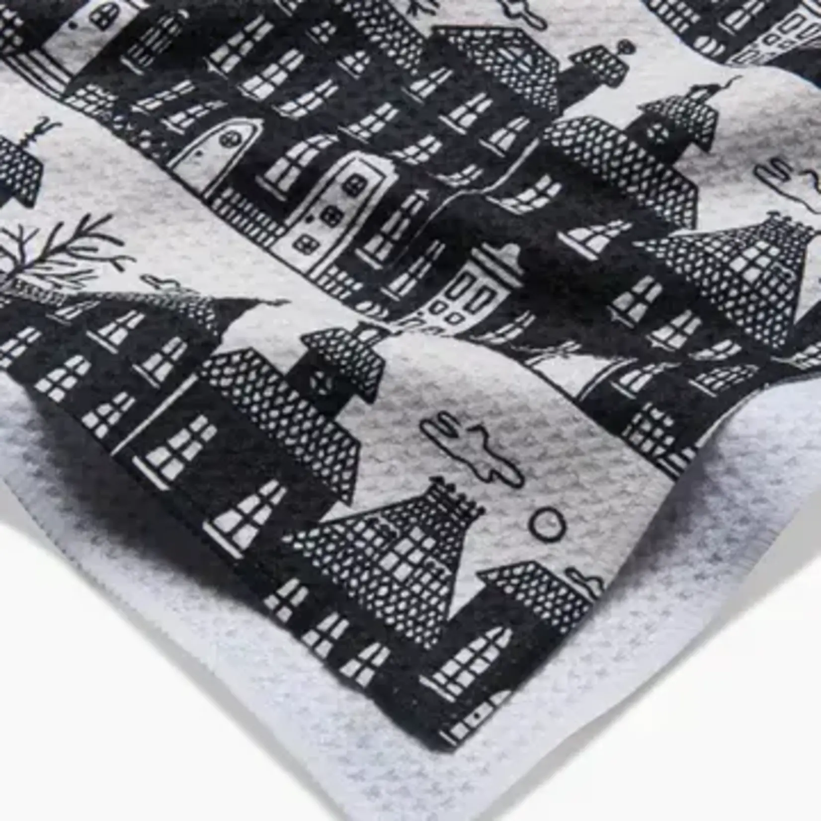 Geometry Tea Towel - Haunted House Alley | Geometry