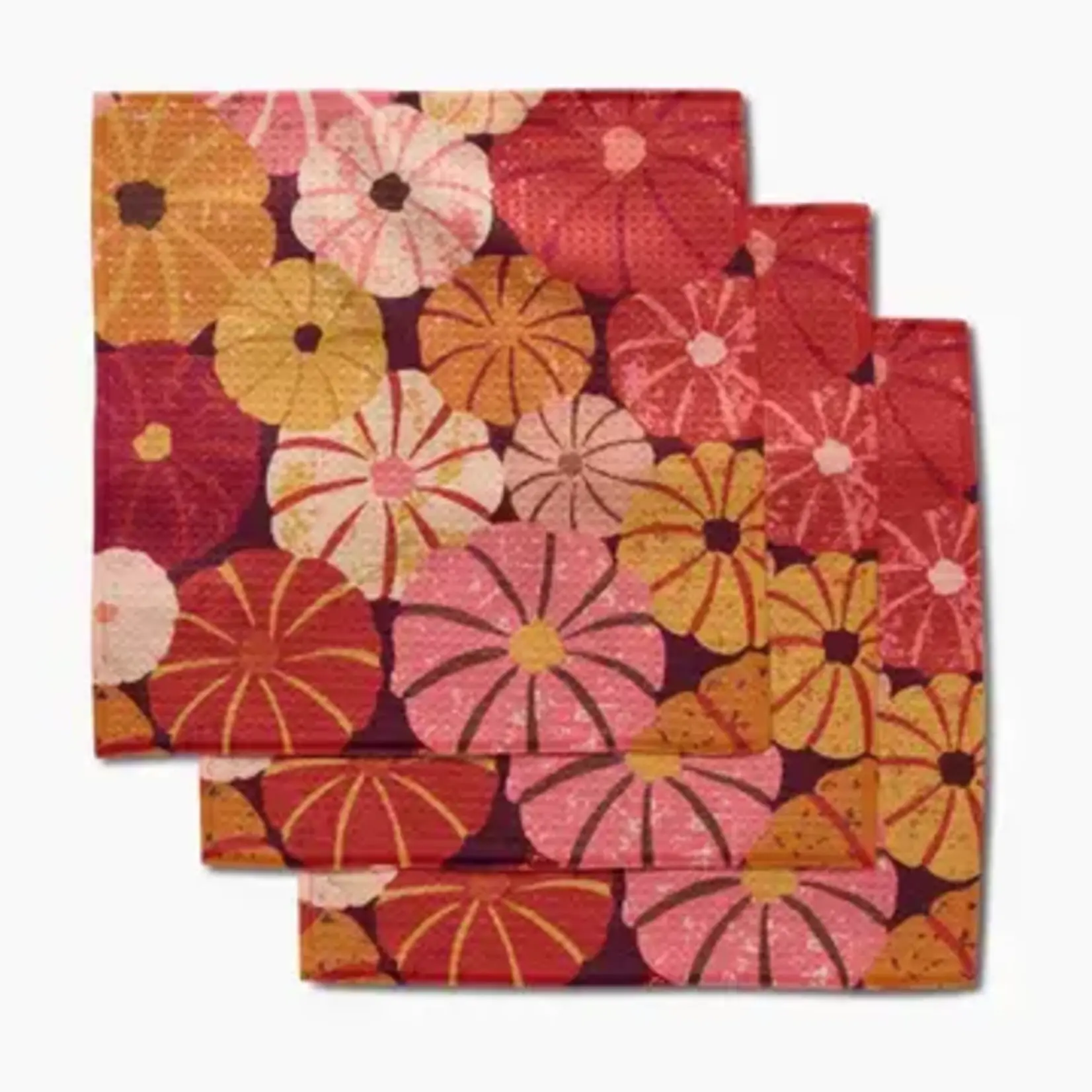 Geometry Dishcloth Set - Spicy Pumpkins | Geometry