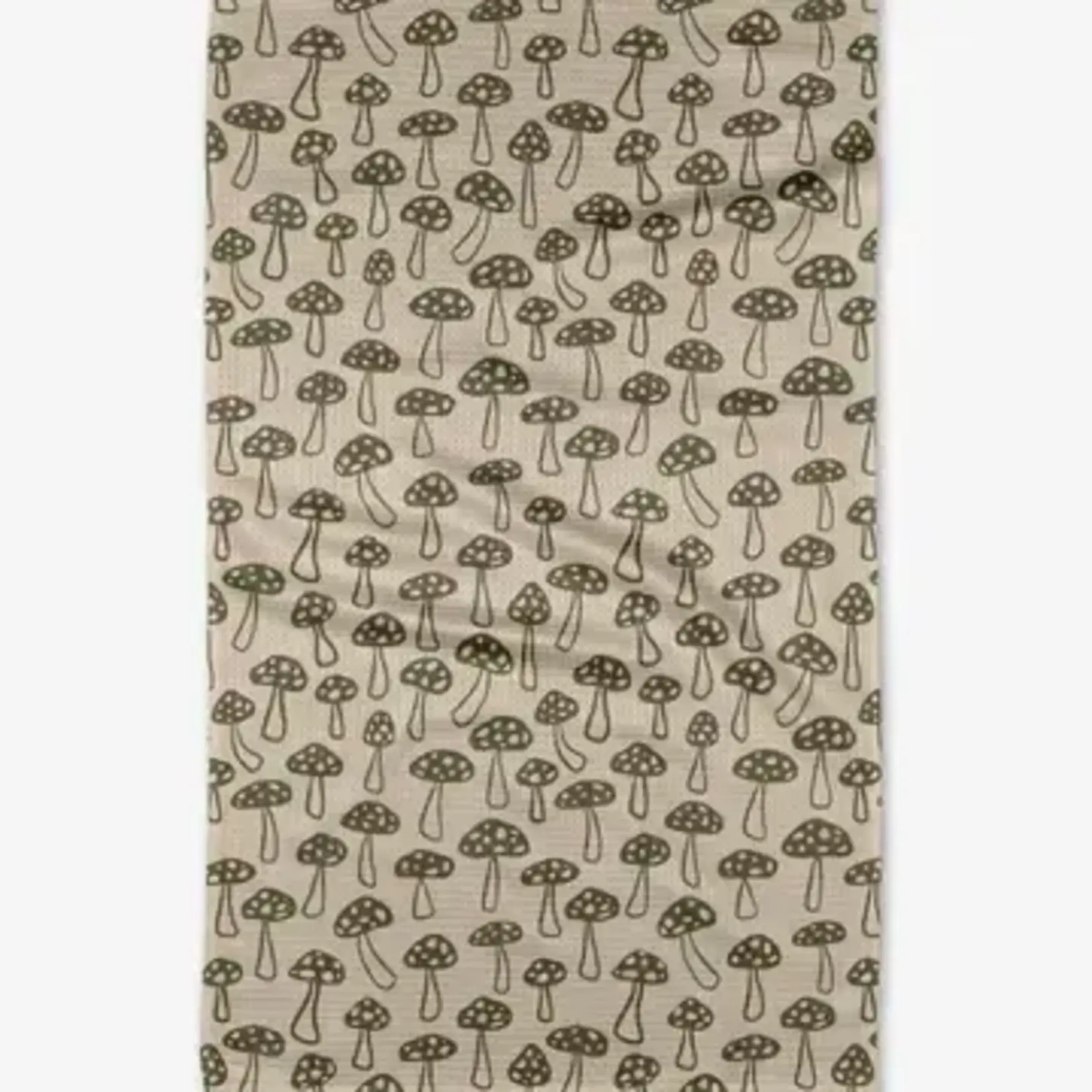 Geometry Tea Towel - Woodland Mushroom | Geometry