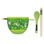 Silver Buffalo Rick & Morty 20oz Ceramic Ramen Bowl w/ Chopsticks and Spoon | Silver Buffalo