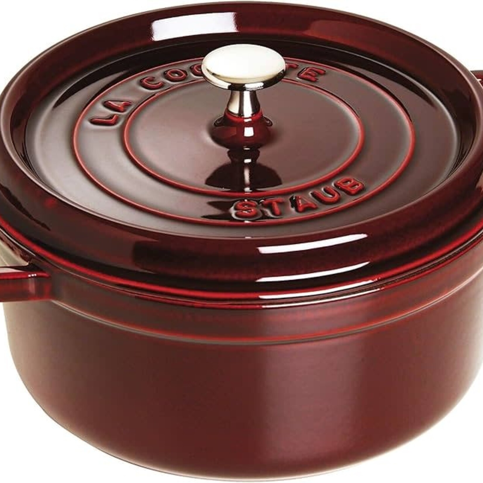 Staub PROMO Staub 4-qt Round Dutch Oven - Grenadine