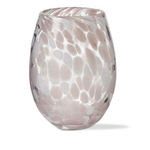 Tag Confetti Stemless Wine Glass, Lavender | Tag