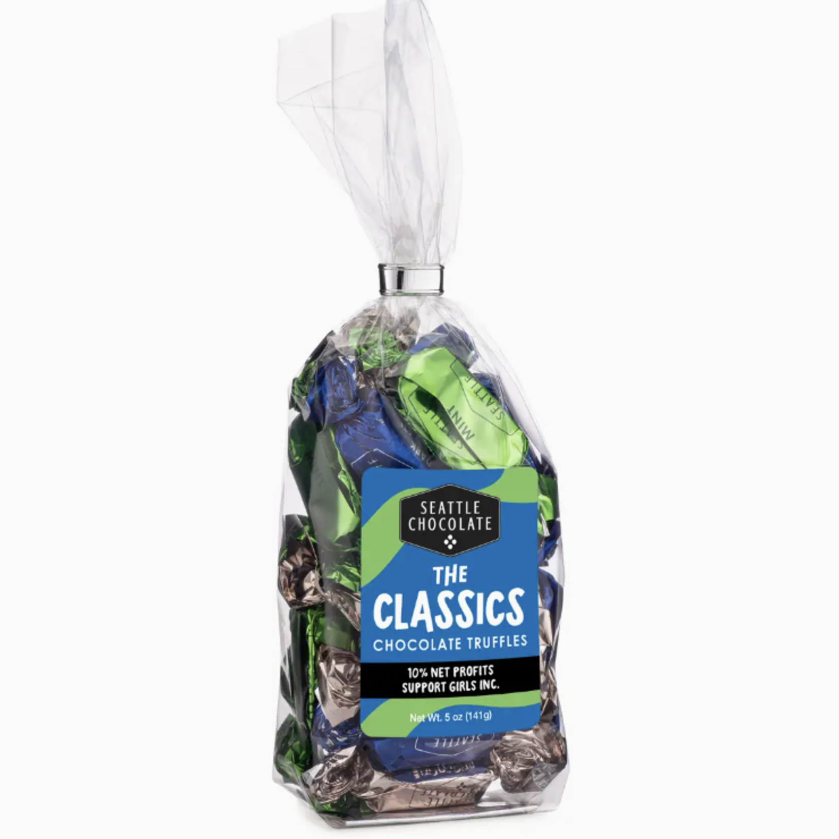 Seattle Chocolate Classic Assorted Truffle Bag - 5oz