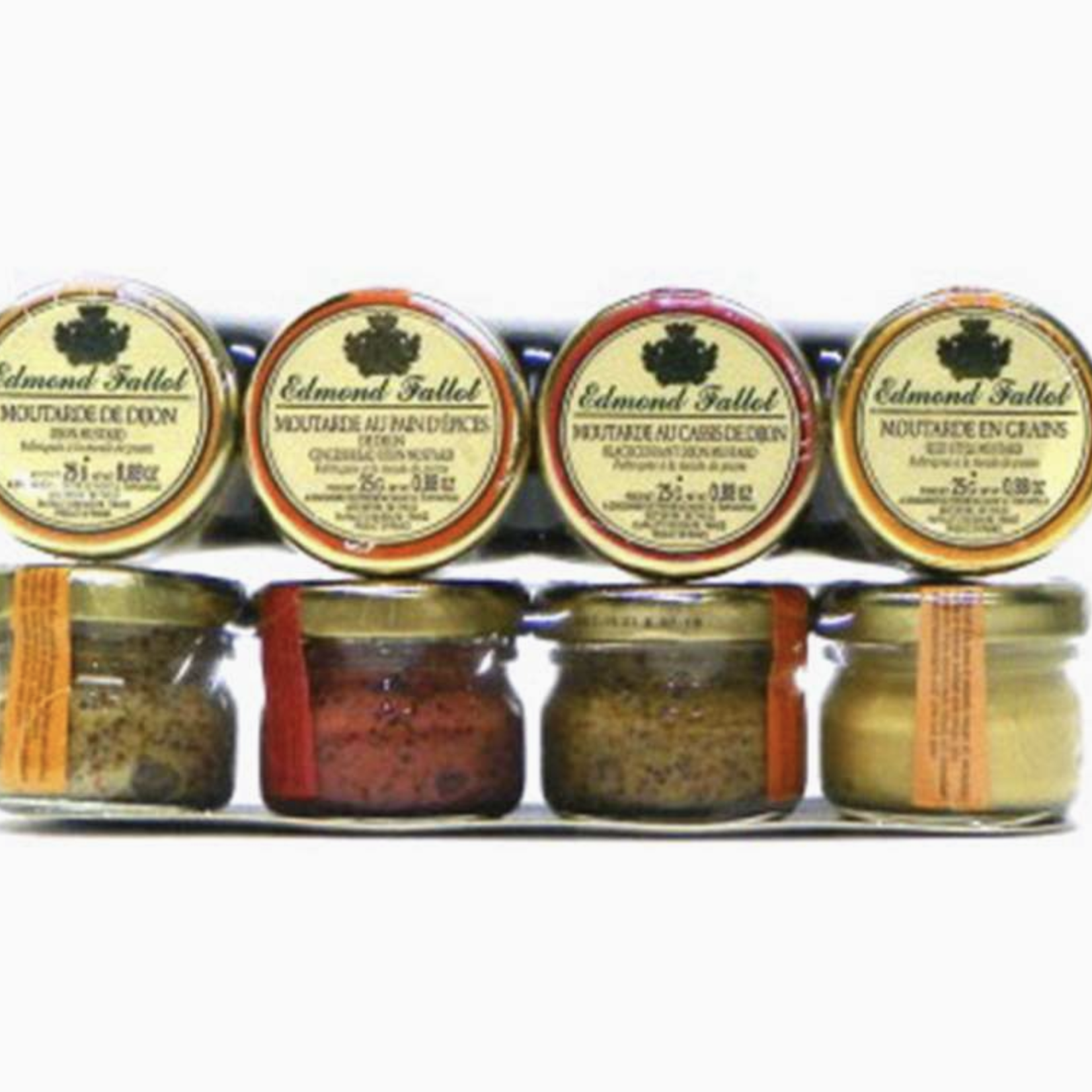 Edmond Fallot - French Mustard Sampler Tray 4x1oz