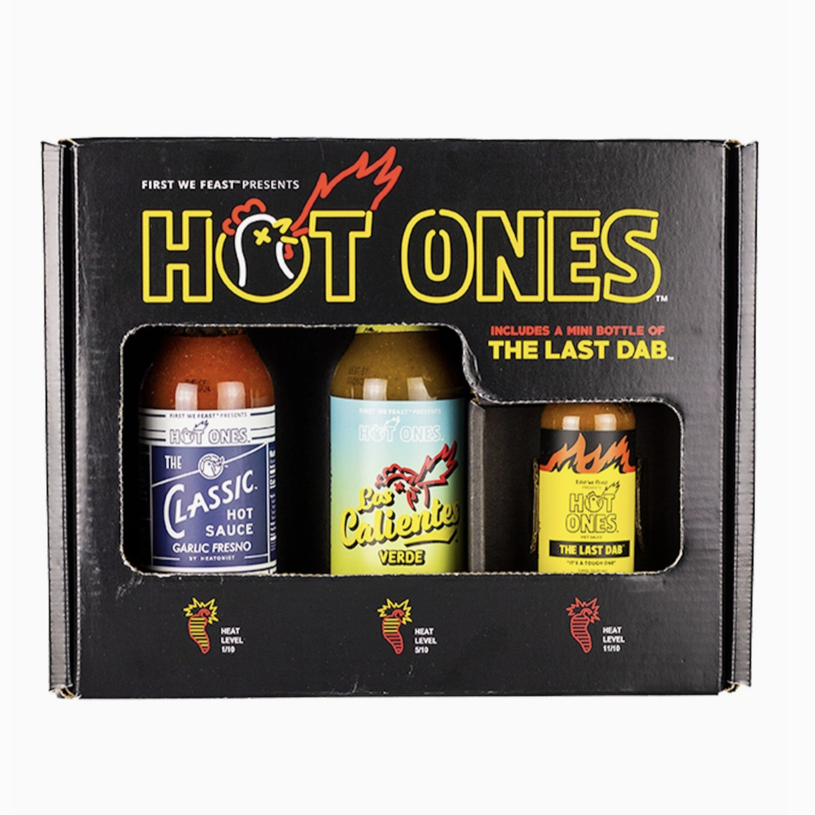 Heatonist Hot Ones | Garlic Fresno & Los Calientes Mini Dab Challenge (3 Pack)