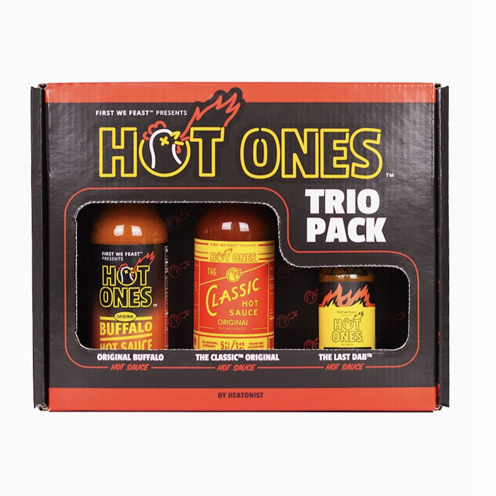 Heatonist Hot Ones | Buffalo & Classic Mini Dab Challenge (3 Pack)