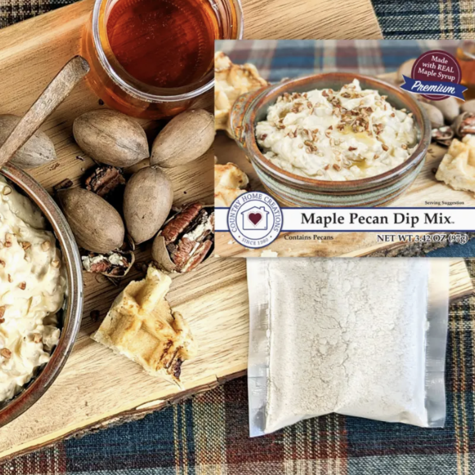 Country Home Creations Maple Pecan Dip Mix