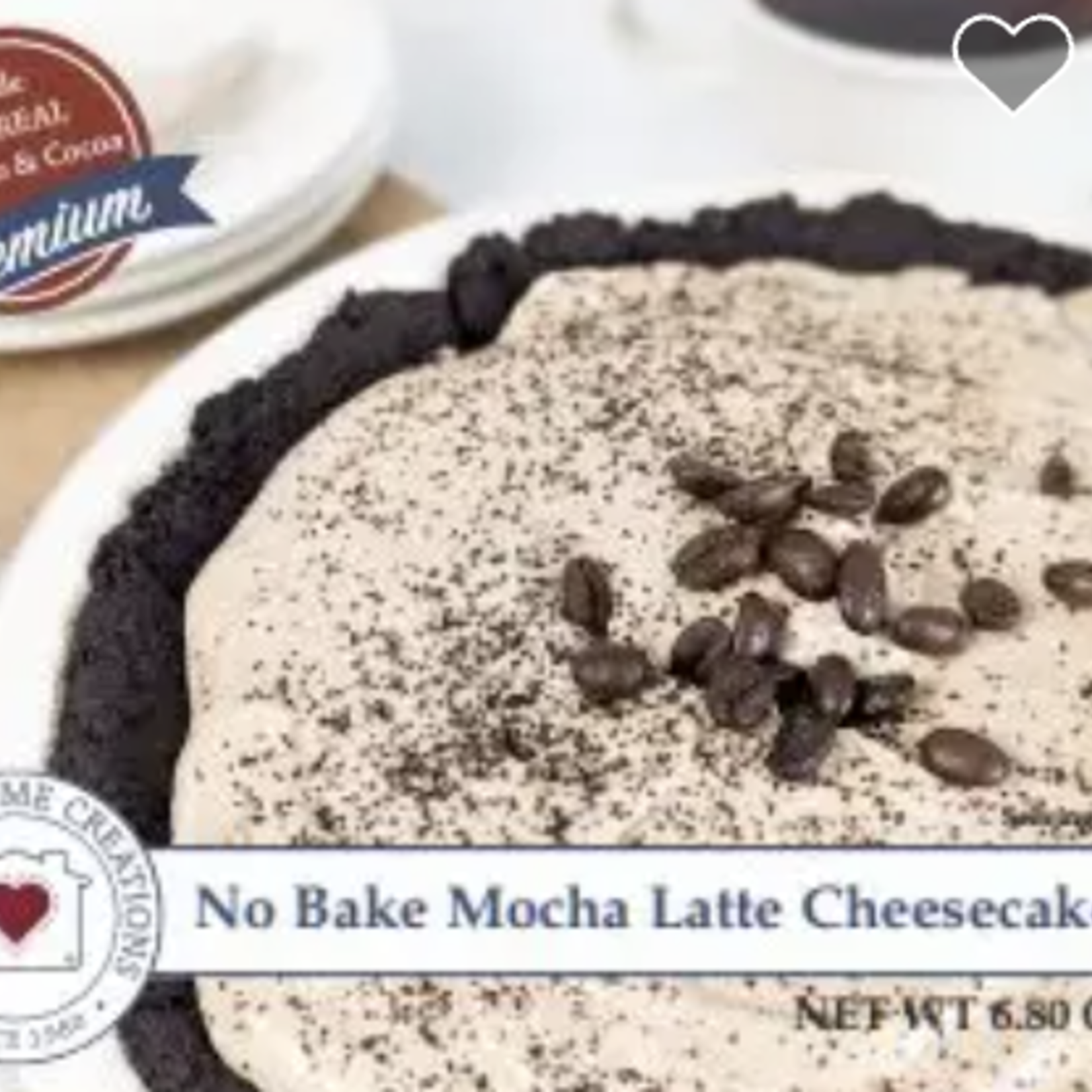 Country Home Creations No-Bake Mocha Latte Cheesecake Mix