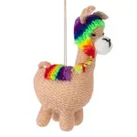 Ten Thousand Villages Llama Love Ornament