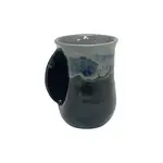 Clay in Motion Original Handwarmer Mug - Stormy Night / Left Hand