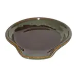 Clay in Motion Handcrafted Stoneware Spoon Rest - Mocha