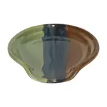 Clay in Motion Handcrafted Stoneware Spoon Rest - Mountain Meadow