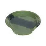 Clay in Motion Handcrafted Stoneware Spoon Rest - Misty Green