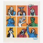 Adam Turman Artwork Adam Turman - MN Bunch Swedish Dishcloth