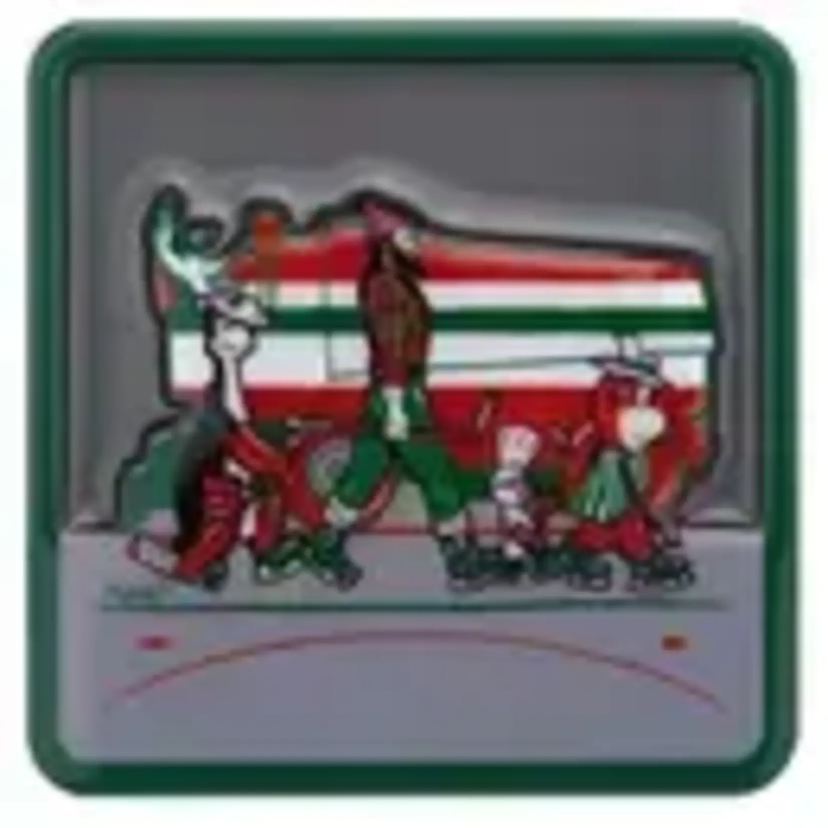Adam Turman Artwork MN Abbey Road Hockey Magnet | Adam Turman Artwork