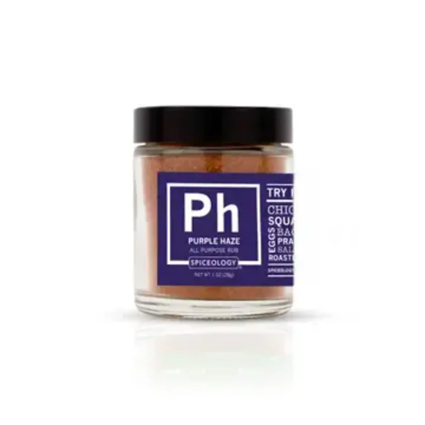 Spiceology Purple Haze Rub | Glass Jar