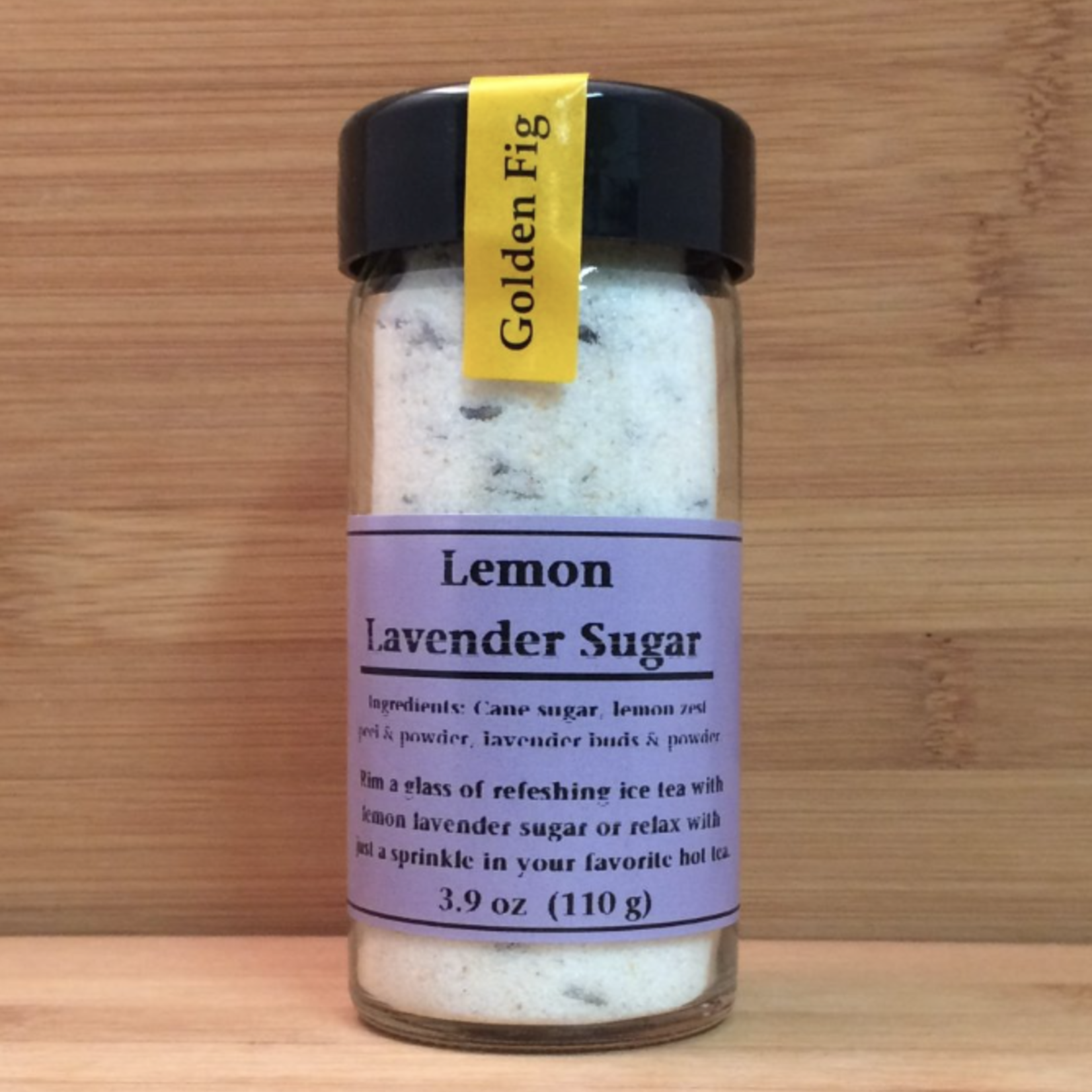 Golden Fig Infused Sugars, Lemon Lavender