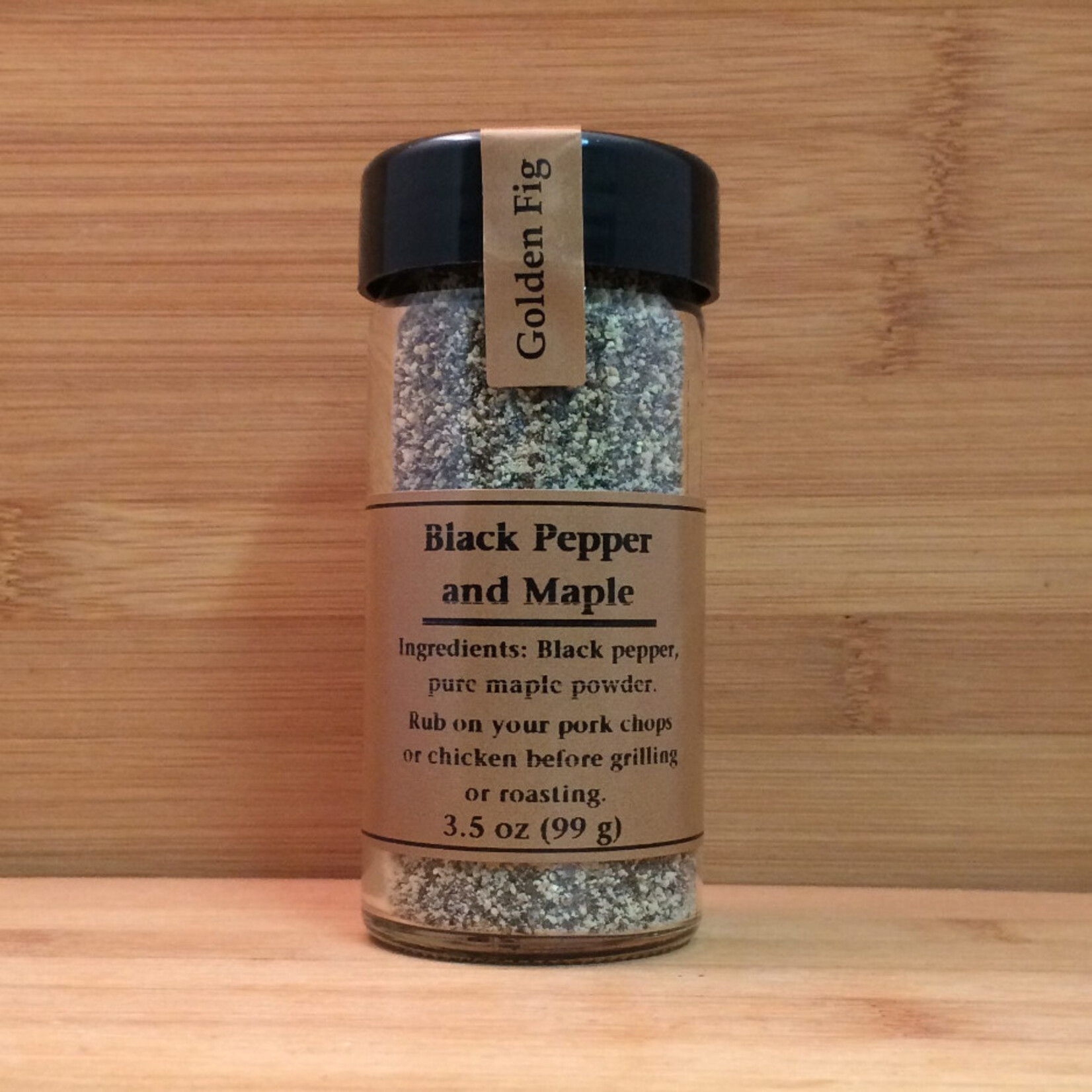 Golden Fig Epicurean Delight Black Pepper and Maple, 3.5oz | Golden Fig Epicurean Delight