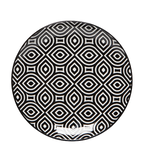 Danica Brands Plate Appetizer - White Geo | Danica Brands