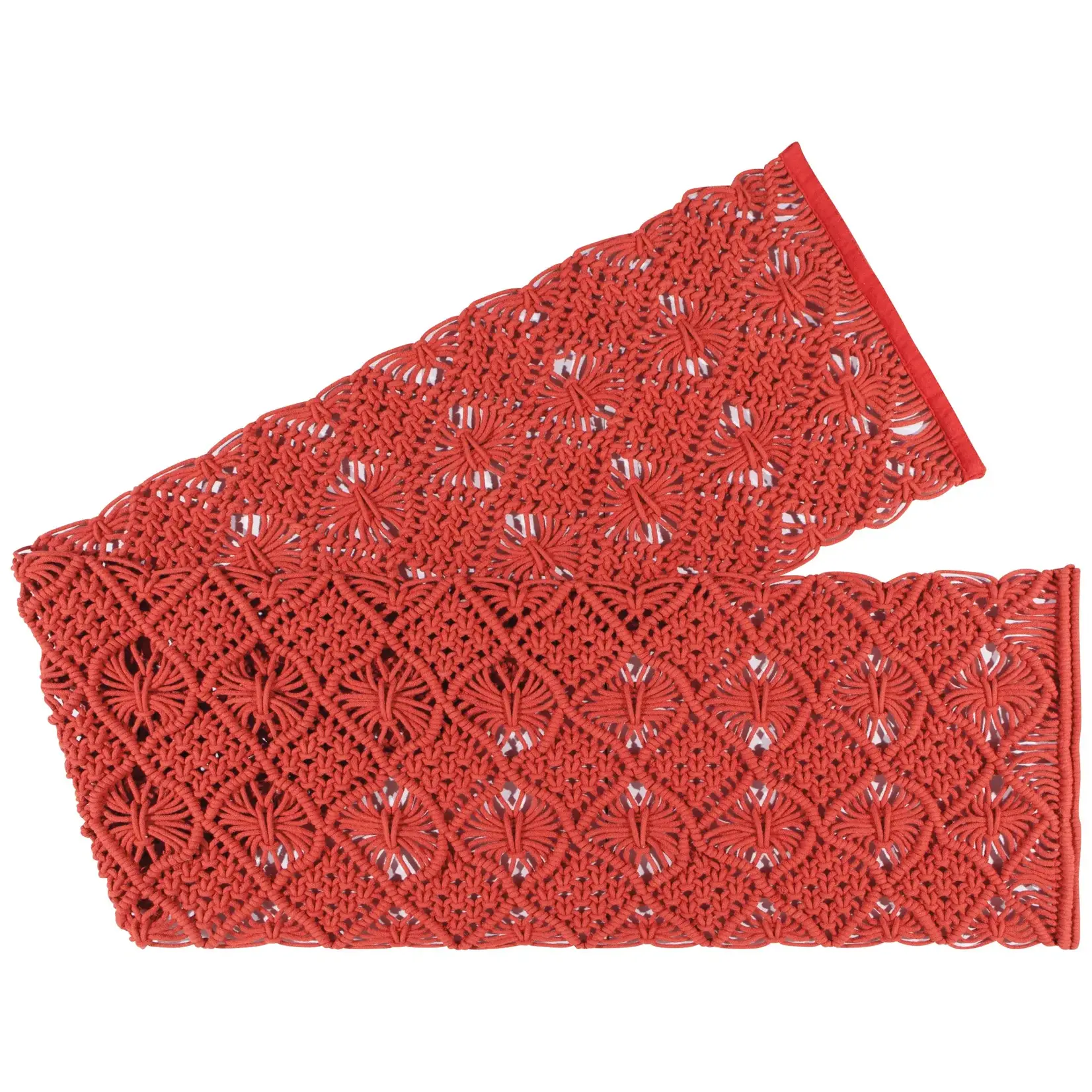 Now Designs Runner 72" - Macrame Clay