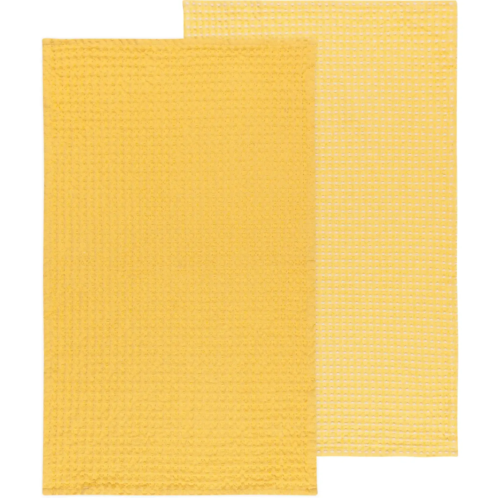 Dishtowel Set/2 - Waffle Yellow