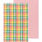 Dishtowel Set/2 - Plaid Meadow